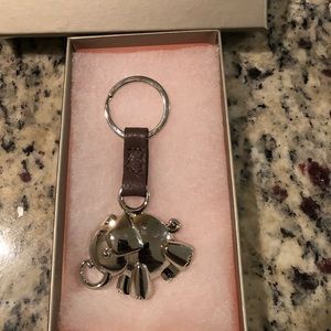 COCCINELLE Elephant Keychain